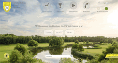 Desktop Screenshot of golfclubgatow.de
